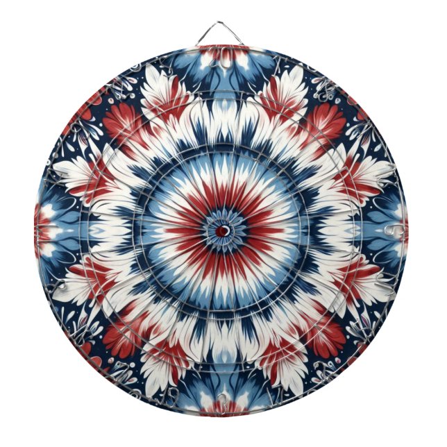 Diana Tinte con nudos rojo, blanco y azul (Frente)