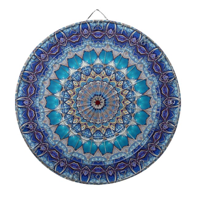 Diana Tiro al blanco decorativo azul (Frente)