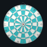 Diana Topaz Azul Y Blanco<br><div class="desc">Blue Topaz Y White Dart Board</div>