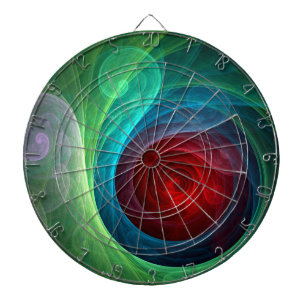 Diana Tormenta roja Floral Moderno Resumen Patrón de col