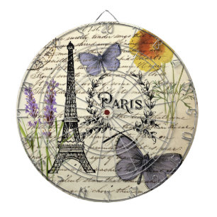 Diana torre de eiffel de parís de mariposa frenético vin
