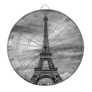 Diana Torre Eiffel Blanco y Negro París Francia