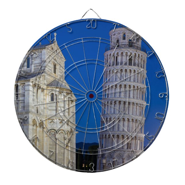 Diana Torre inclinada de Pisa de noche (Frente)
