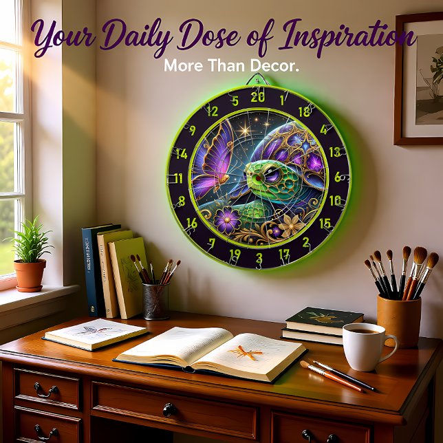 Diana Tortuga rústica y arte cosmético mariposa (Subido por el creador)