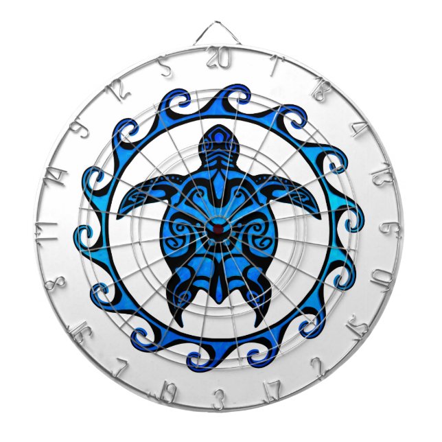 Diana Tortuga tribal azul Sun (Frente)