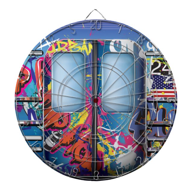 Diana Tren del metro del graffiti. (Frente)