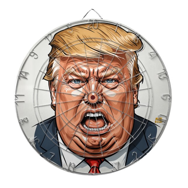 Diana 🎯 Trump Dartboard – Take Your Best Shot! (Frente)