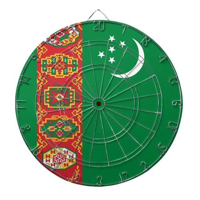 Diana Turkmenistan Flag (Turkmenia) (Frente)