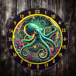 Diana Twilight Abyss Octopus Dartboard