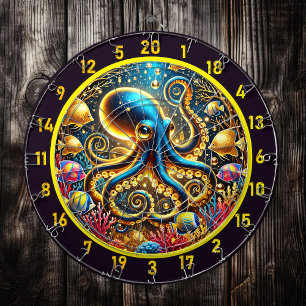 Diana Twilight Tide Octopus Dartboard