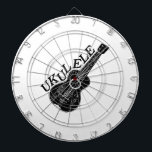 Diana Ukulele Mensajes De Texto E Imagen<br><div class="desc">Dibujo negro con texto personalizado. Diseño original. Una idea de regalo para los amantes de la ukulele.</div>