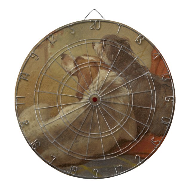 Diana Un perro y un collie con barba (dos perros) (anima (Frente)