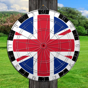 Diana Unión Jack Dartboard y Bandera Británica / Juego e