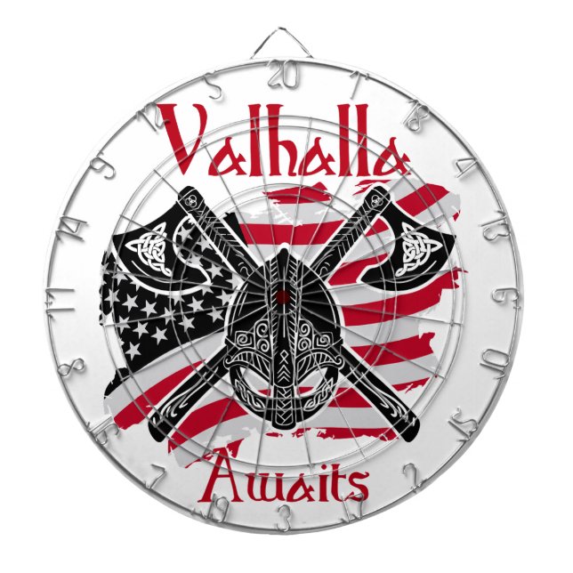 Diana Valhalla Awaits - Bandera estadounidense (Frente)