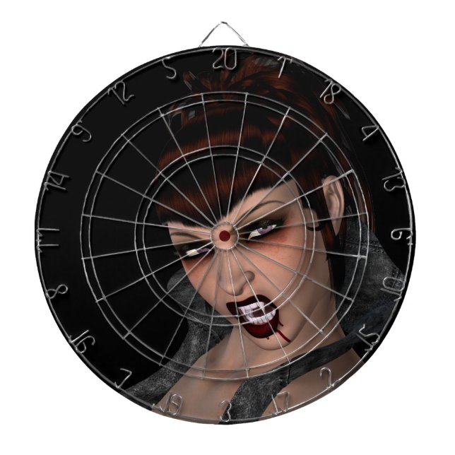 Diana Vampiress Dartboard (Frente)