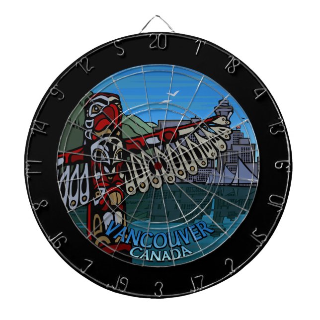 Diana Vancouver Dartboard Guay Vancouver Dartboard (Frente)