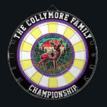 Diana Venado en la decoración de las paredes de los bosq<br><div class="desc">Traiga un trozo de la selva a su casa con este impresionante diseño circular que presenta un ciervo con cuernos en un bosque tranquilo. El atrevido remanso de objetivo añade un borde escarpado, ideal para cacerías o cuevas de hombres. Su encanto natural lo convierte en un añadido a cualquier decoración....</div>