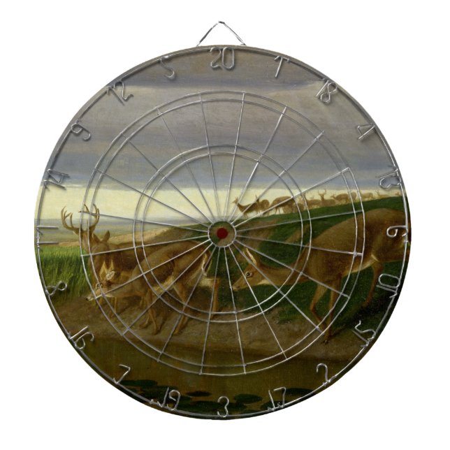 Diana Venado en la pradera (por William Holbrook Beard) (Frente)