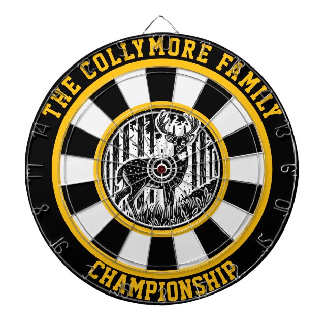 Diana Venado majestuoso con superposición de destino (Frente)