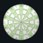 Diana Verde Claro Y Blanco<br><div class="desc">Placa De Arte Verde Y Blanco</div>