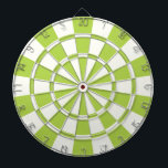 Diana Verde Lime Y Blanco<br><div class="desc">Lime Green Y White Dart Board</div>