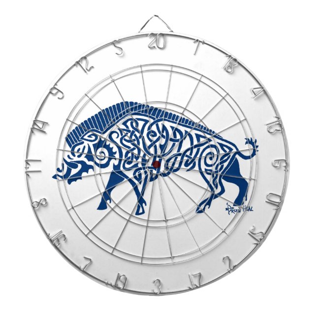 Diana Verraco de Knotwork, azul (Frente)