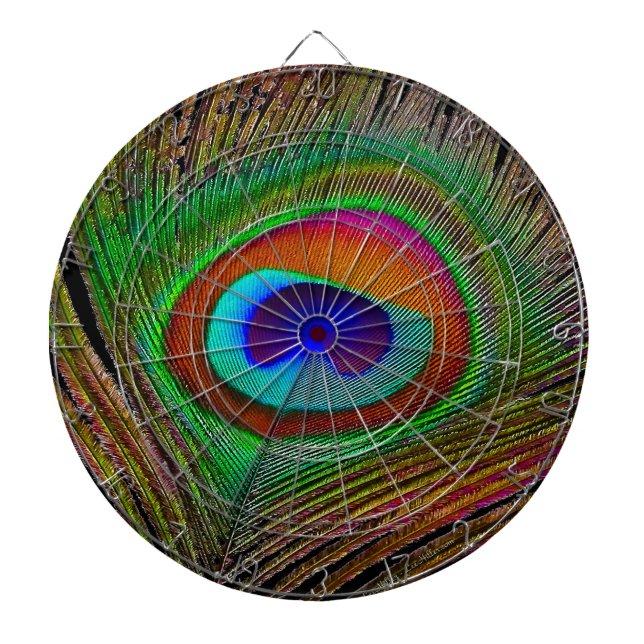 Diana Vibrante pluma de cobre para pavo real (Frente)