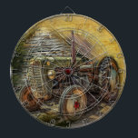 Diana Viejo Bar Rústico Vintage Green Tractor<br><div class="desc">vintage</div>