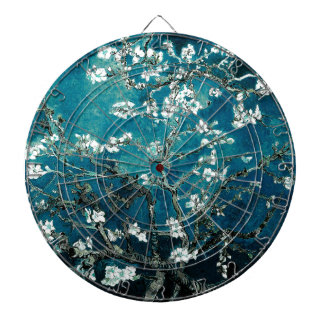 Diana Vincent Van Gogh Almond Blossoms Oscuro Verde azul