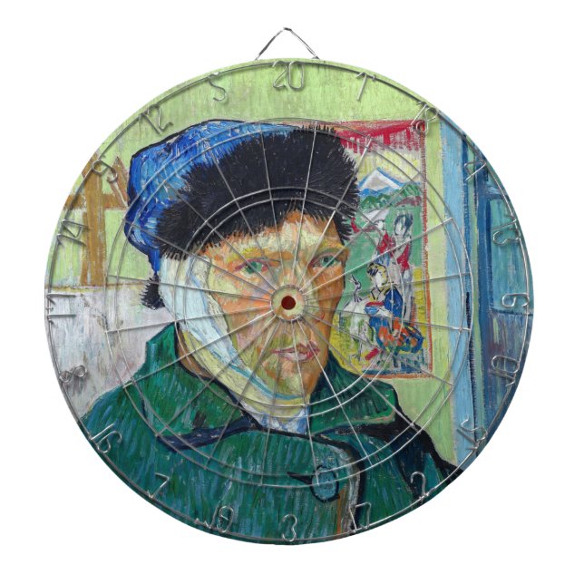 Diana Vincent van Gogh - Autorretrato con oreja vendada (Frente)