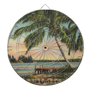Diana Vintage Coconut Palmas Breeze Tropical Sunset