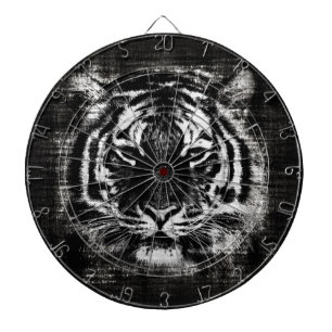 Diana Vintage del tigre blanco y negro