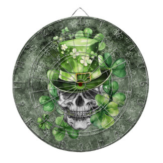 Diana Vivid Skull with Green Hat Illustration