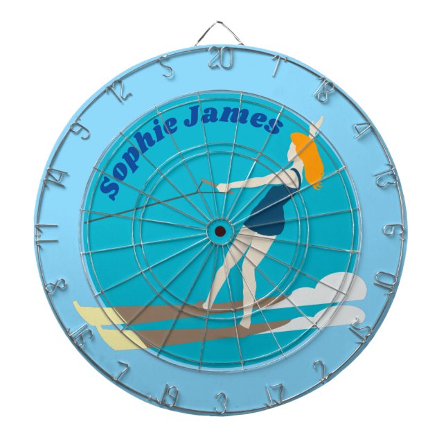 Diana Waterski de estilo vintage (Frente)