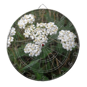 Diana White Wildflowers Dart Board
