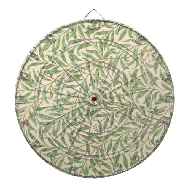 Diana Willow Bough (por William Morris) Dartboard (Frente)