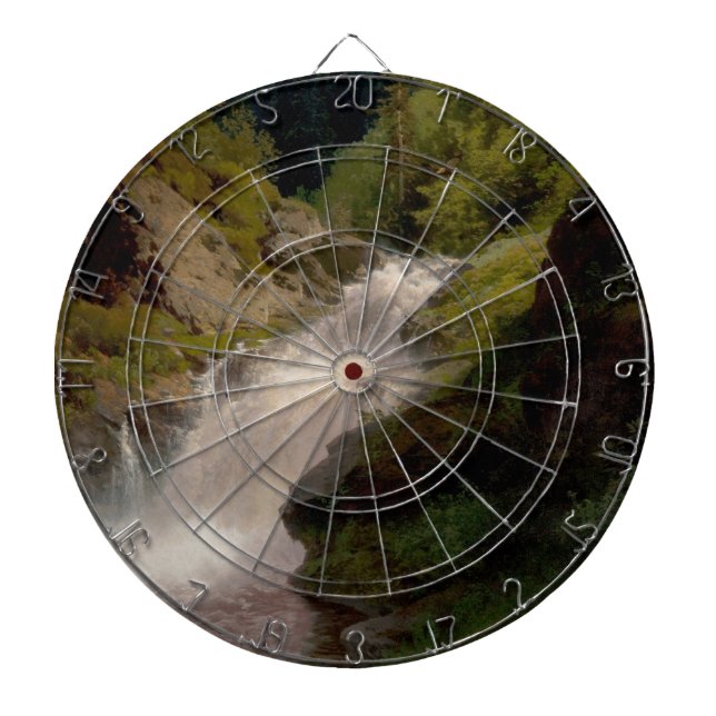 Diana Winona Falls (US Landscape) (por Hermann Herzog) (Frente)