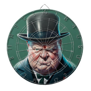 Diana Winston Churchill Dartboard