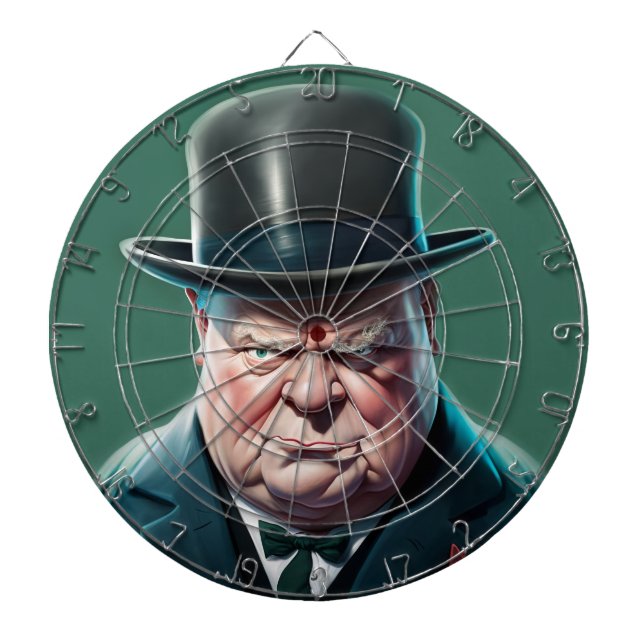 Diana Winston Churchill Dartboard (Frente)