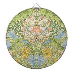 Diana Wm Morris Myrtle Floral Arte Nuevo Pastel