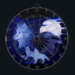 Diana Wolf y Raven con luna llena<br><div class="desc">Wolves and Raven con luna llena - Pintura de arte de fantasía digital de Krisi ArtKSZP >>> Más productos en la categoría de la tienda >>> Wolves Raven - Wolf mit Rabe >> Wolves and Raven con luna llena</div>