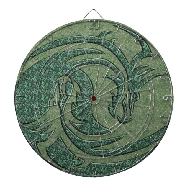 Diana Yin y Yang dragón amarillo y rojo (Frente)