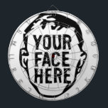 Diana Your Face Here Dartboard<br><div class="desc">Looking For Something One-Of-A-Kind?
Easily upload photos, artwork, text, and more!
CREATE YOUR OWN CUSTOM ITEM NOW</div>