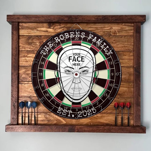 Diana Your Face Here Dartboard (Subido por el creador)
