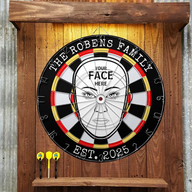 Diana Your Face Here Dartboard (Subido por el creador)