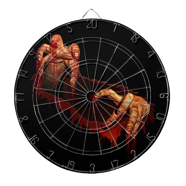 Diana Zombie Dartboard Guay Halloween Zombie Darts (Frente)