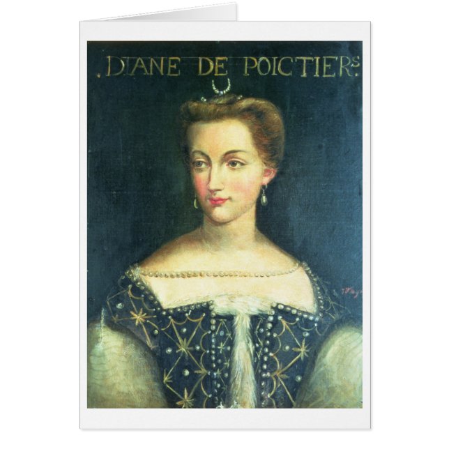Diane de Poitiers (aceite en lona) (Frente)