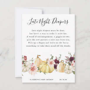 Diapers nocturnos   Juego Baby Shower
