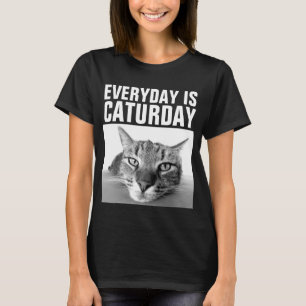 DIARIAS SON las camisetas divertidas del gato de