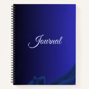 Diario Azul Marino Cuaderno Espiral Minimalista